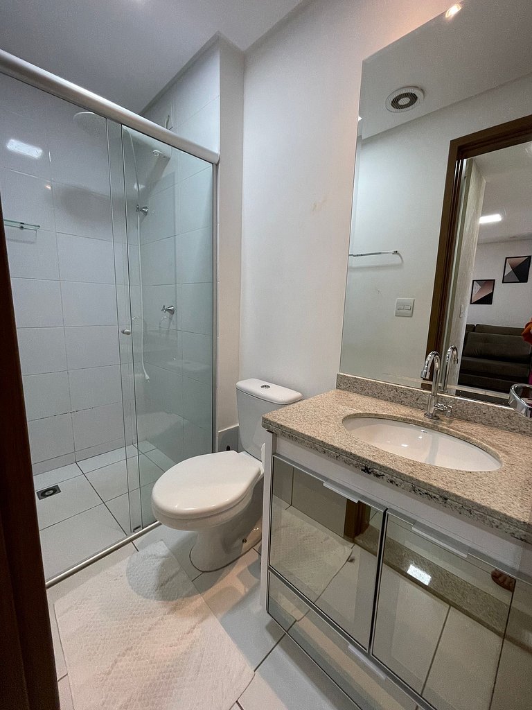 Apartamento com Varanda Churrasqueira e Garagem