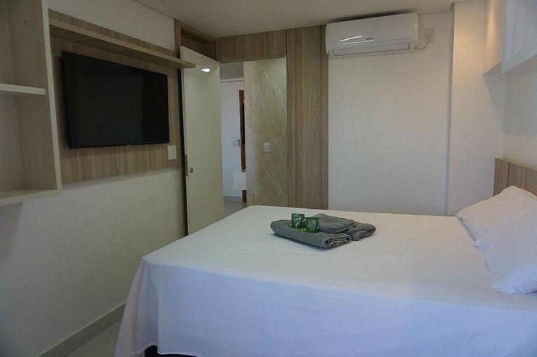 Apartamento com Varanda Churrasqueira e Garagem