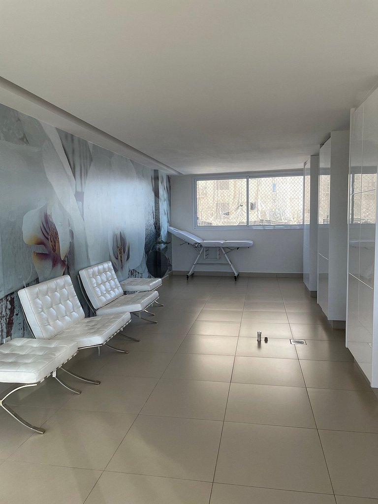 Apartamento com Varanda Churrasqueira e Garagem
