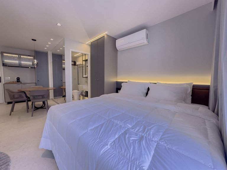 FR1506A Estúdio com cama king-size e garagem