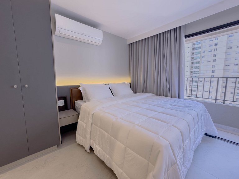 FR1506A Estúdio com cama king-size e garagem